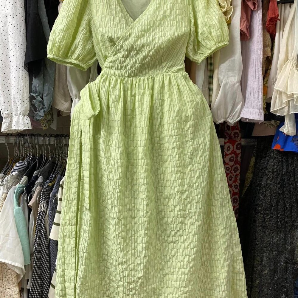 Green dress